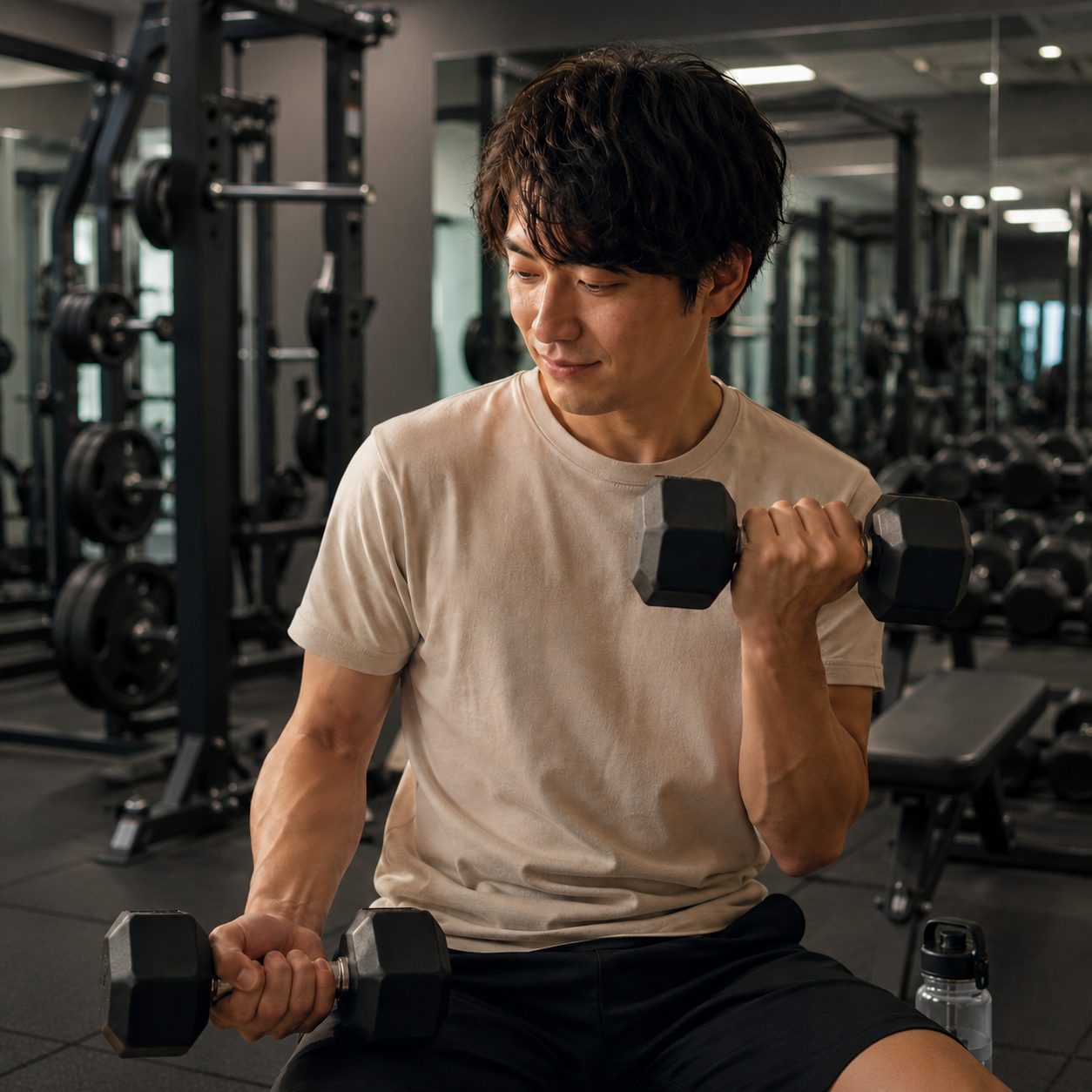 4コマ④：気づけば続いている主人公